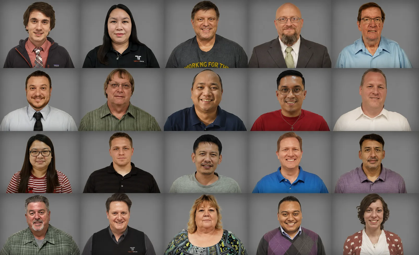 Tectonix Steel team — structural steel detailers and project managers